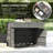 Outsunny Outdoor Towel Rack & Pool Toy Cabinet