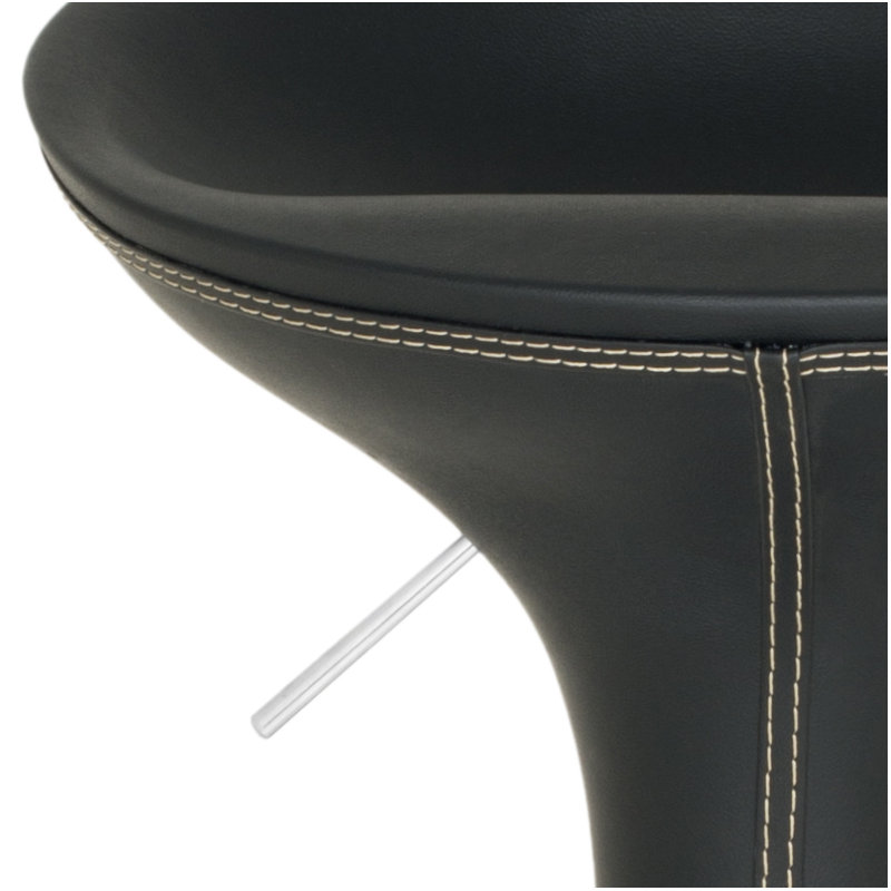 Tabouret de bar Bunky, Noir