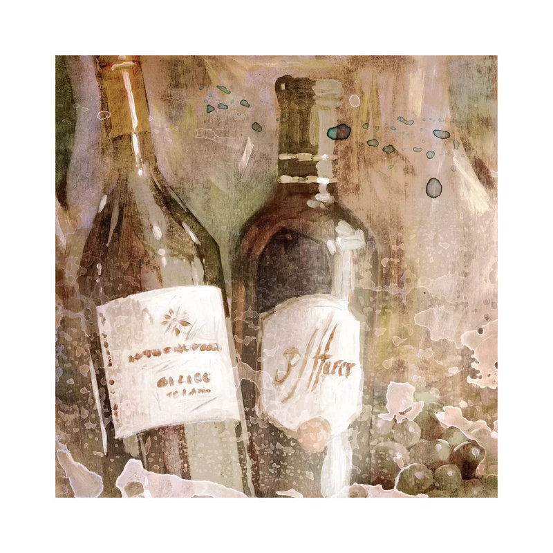 Wedding Wine I by Edward Selkirk - Wrapped Canvas Gallery-Wrapped Canvas Giclée, 93.98 cm H x 93.98 cm W x 3.175 cm D