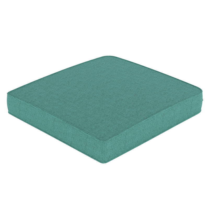 Outdoor Sunbrella® Seat Cushion, Cast Breeze Sunbrella® Plainweave