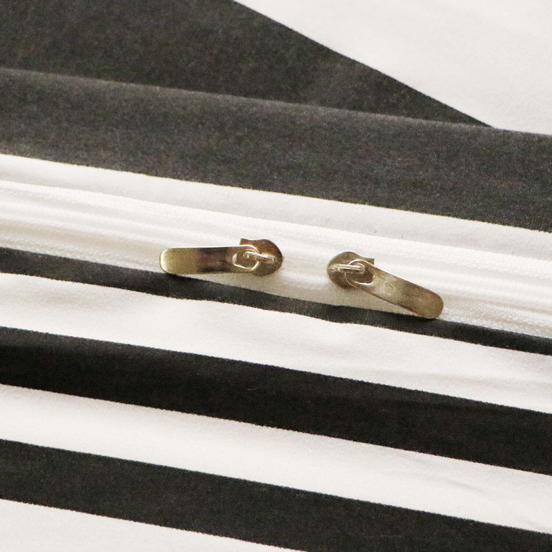 Striped Duvet Cover, Twin Duvet Cover + 1 Queen Sham