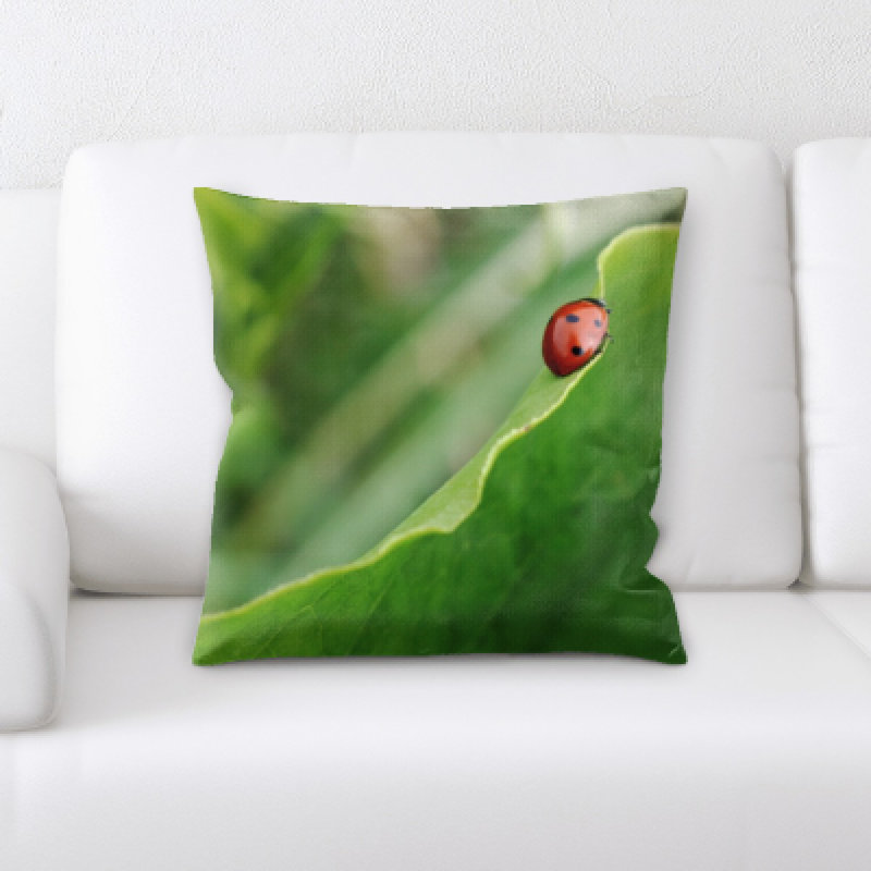 Microsuede Reversible Throw Pillow