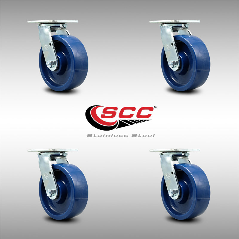 Steel Solid Poly Caster
