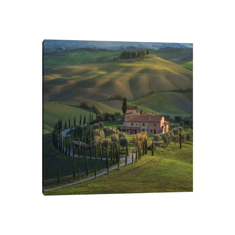 Spring in Tuscany V 1 Piece Wall Art on Canvas, 93.98 cm H x 93.98 cm W x 1.91 cm D, Wrapped Canvas