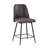 Ebrar Upholstered Counter Stool with Metal Frame-1653980543