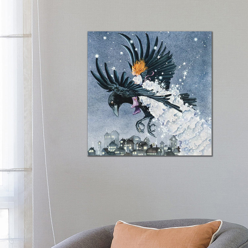 Stardust par Maggie Vandewalle - reproduction d'art, Toile tendue, H 26 po x l 26 po x P 1,5 po, Pas de tapis