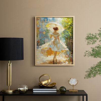 «WOMEN Series DCCCLIX», reproduction encadrée - bois massif