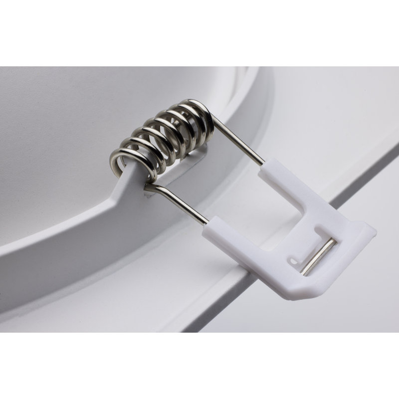6" Ultra Slim Selectable CCT New Construction IC LED Canless Recessed Lighting Kit, White