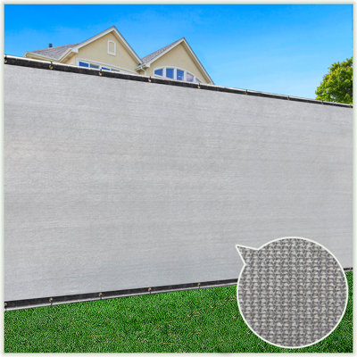 Royal Shade Privacy Screen Cover Windscreen with Heavy Duty Brass Grommets