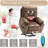 Chira 26 in Oversized Velvet Fabric Massage Chair, Warmth Heat. Elderly Comfort-1138307031