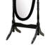 Miroir autoportant en bois noir-1444676039