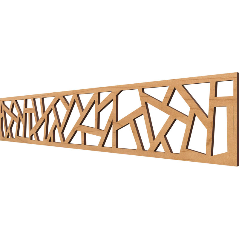 Moulure en bois Harrisburg, H 8 po x l 46,625 po x P 0,375 po, Érable