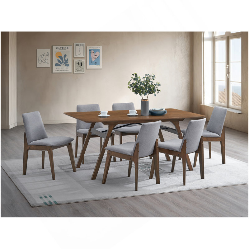 Ensemble de table de salle à manger 7 pièces Casual