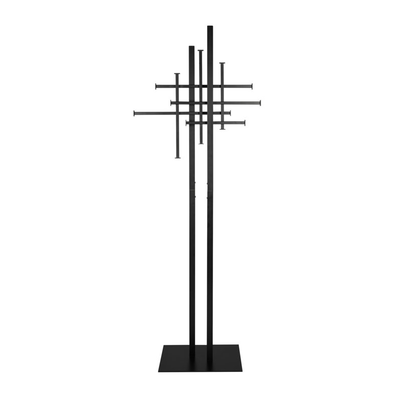 Portemanteau sur pied en acier