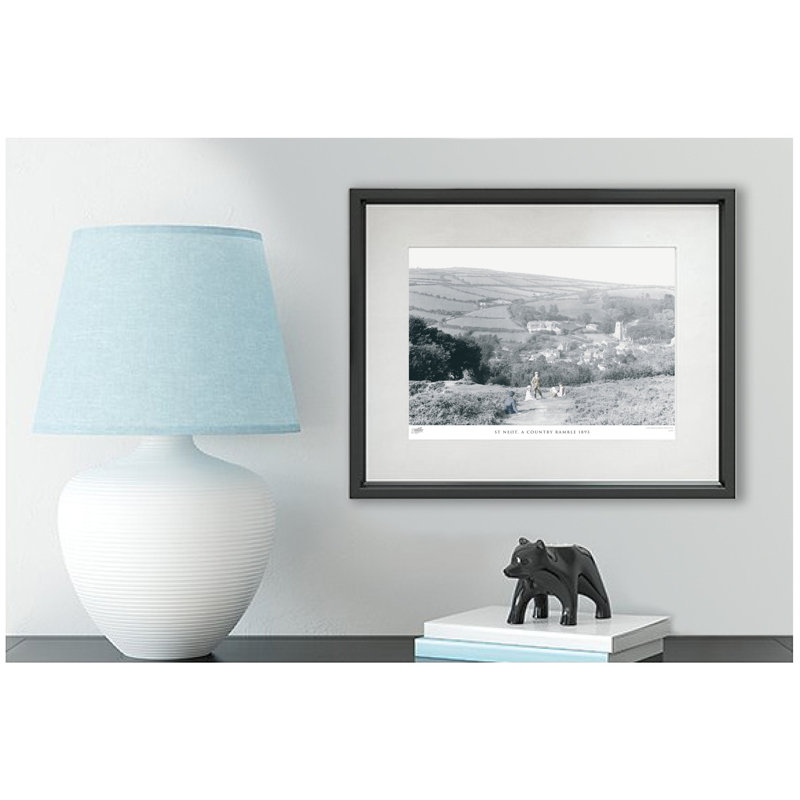 St Neot, A Country Ramble 1893 by Francis Frith - Single Picture Frame Print, 45cm H x 60cm W x 2.3cm D