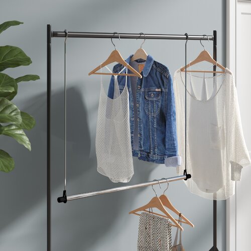 Rebrilliant Cascio Closet Rod Hanging Organizer & Reviews | Wayfair