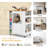 Tailore Solid Wood Top Kitchen Cart