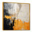 Abstrait collage jaune et noir III - Collages abstraits, art mural-400722936-400722942