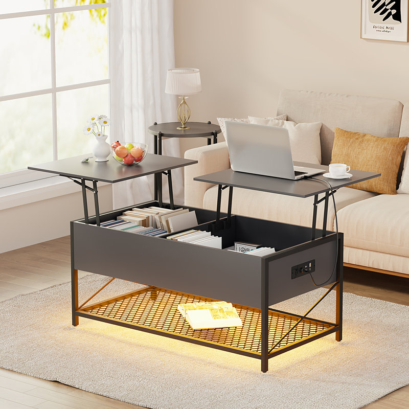Table basse Bolatice, Gris