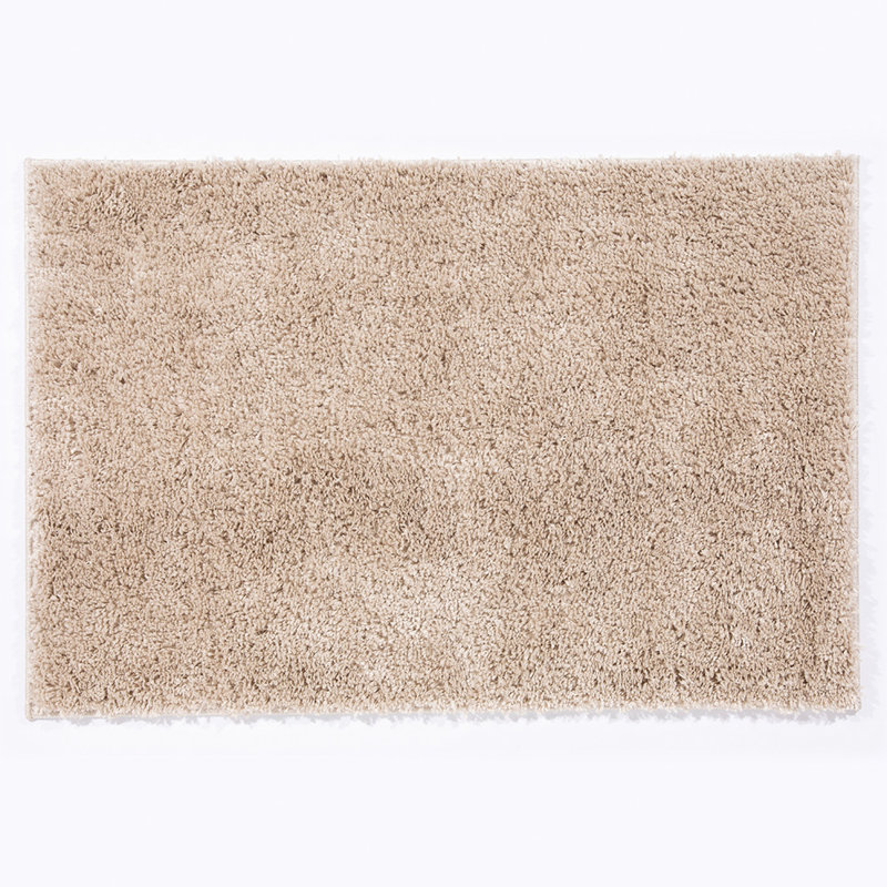 Hyams Solid Colour Shag Area Rug, Rectangle 80 x 120cm 