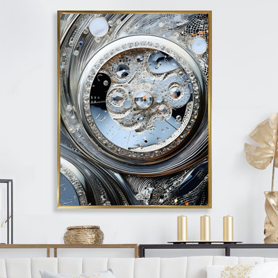 " Silver And Gold Luxuy Watch II "