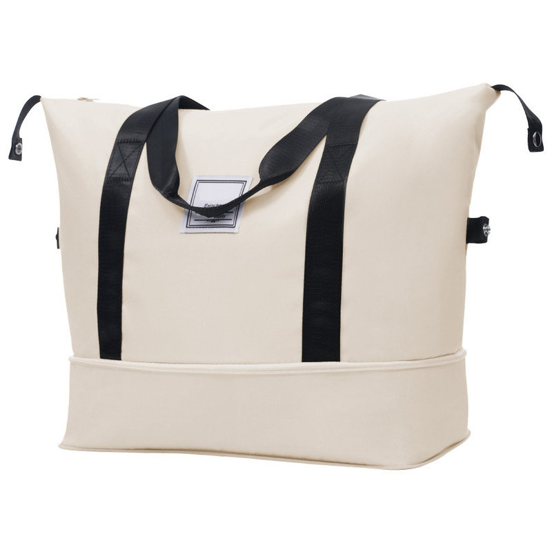 Ensemble de 5 valises semi-ouvertes à ouverture semi-rigide avec valise légère et port USB TSA, White