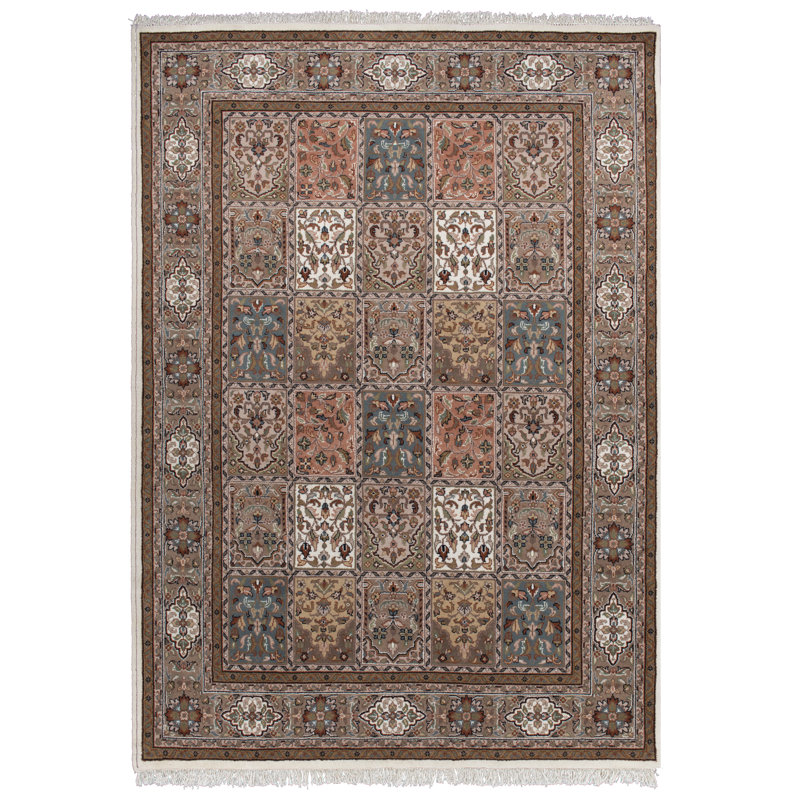 Rechteck Oriental Wool Hand Woven Area Rug, Rectangle 60 x 90 cm