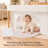 Foldable Baby Playpen Large Play Yard Fence for Toddlers Infants, Portable Folding ,59"x59" Beige-135587324