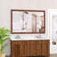 Miroir rectangulaire avec cadre, miroir mural pour salle de bain, salon, chambre à coucher-1325706272