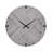 Xyric Round Grey Contemporary Modern 30" Wall Clock