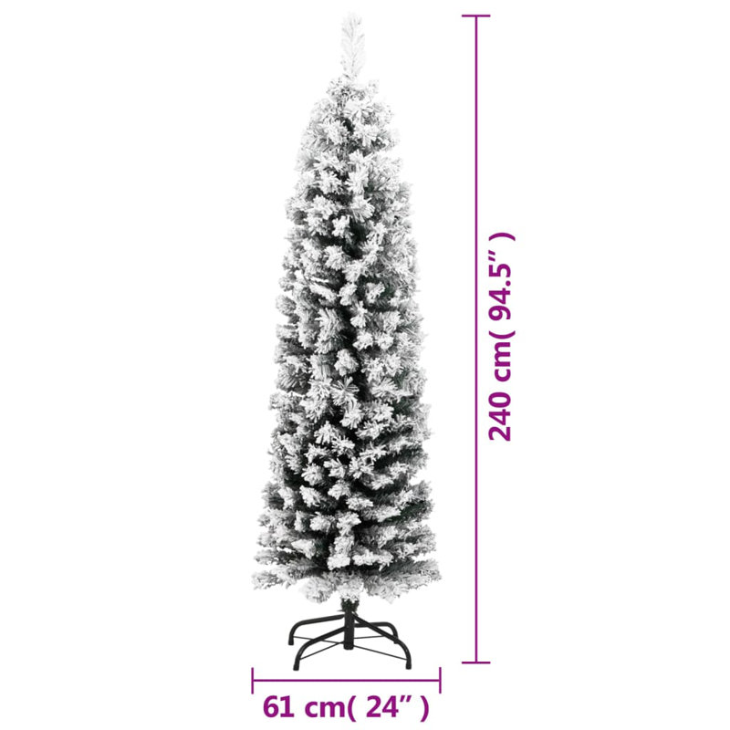 Artificial Pine Christmas Tree, 240cm H