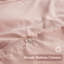 Ensemble de housse de couette en microfibre de qualité supérieure, 3 pièces, dont 1 housse d'édredon souple et 2 taies d'oreiller, fermeture à boutons résistante à la décoloration toutes saisons, rose-134436554