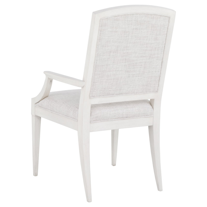 Camille Upholstered Arm Chair, Limestone