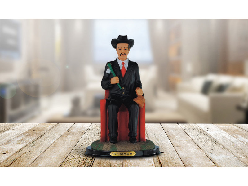 10.5"H Saint Simon Figurine