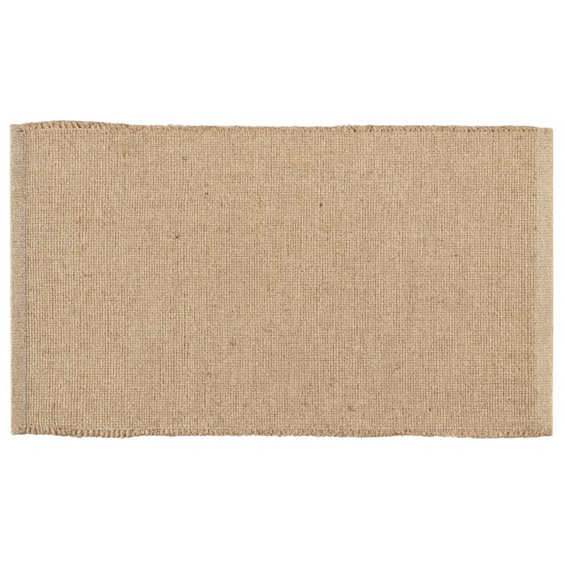 Tapis d'entrée en jute - Boho tropical