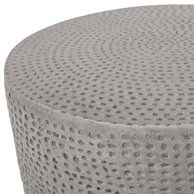 Table d'appoint moderne en béton léger pour piscine et méridienne avec n'importe quelle pièce