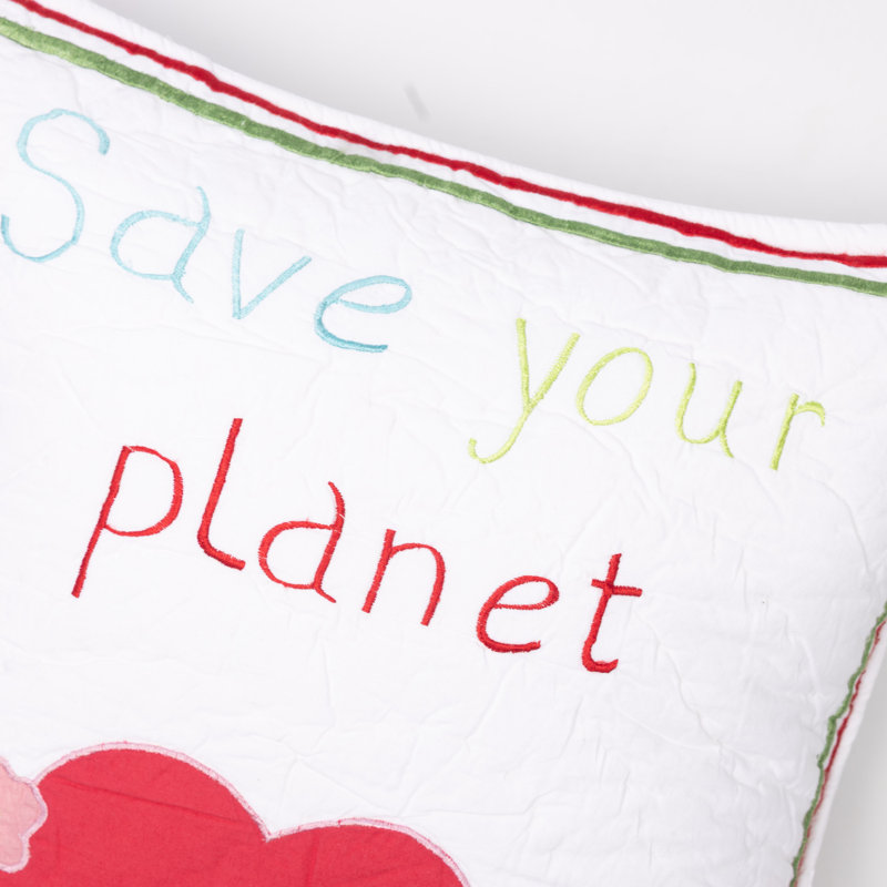 Coussin en coton Abigail