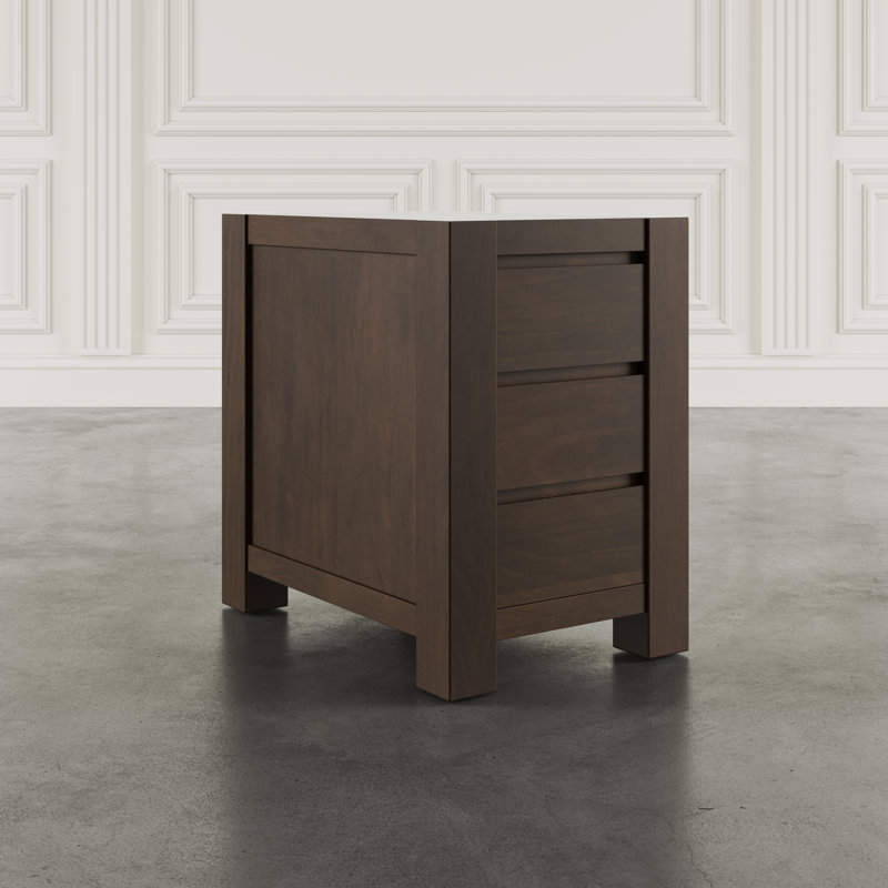 Table de bout transitionnelle moderne Bragenham
