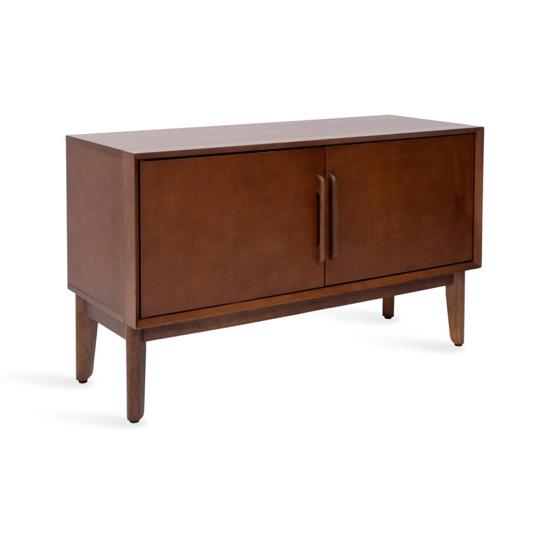 Cabinet média McCutcheon, Bois brun foncé