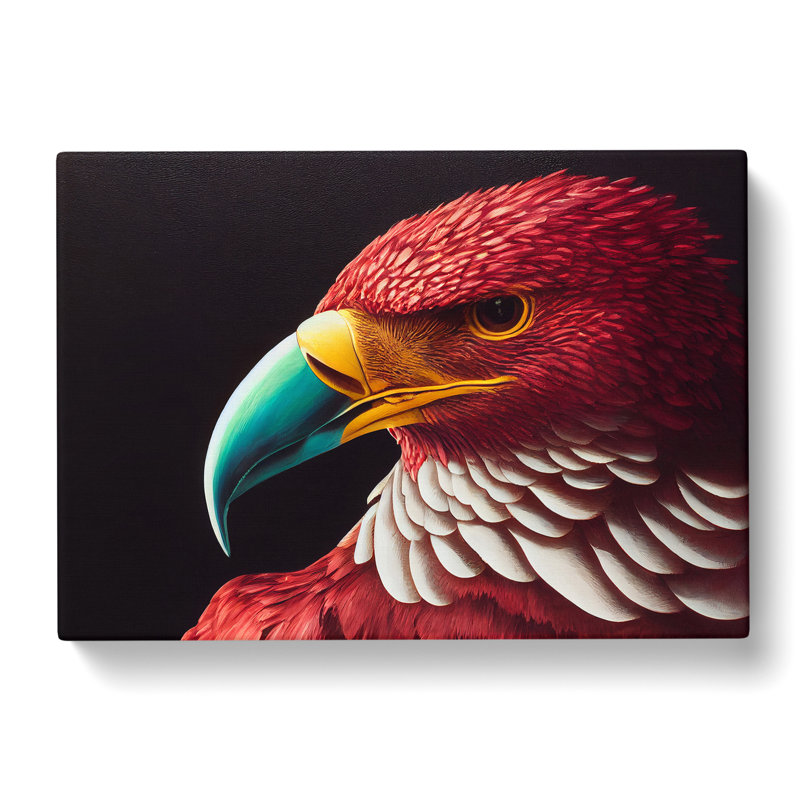 Great Eagle Bird - Wrapped Canvas Print, 35cm H x 50cm W x 3cm D