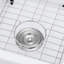 Évier de bar en quartz 18 po x 16 po - Scratch et conçu pour une utilisation à long terme Comprend une grille inférieure et un ensemble de crépine