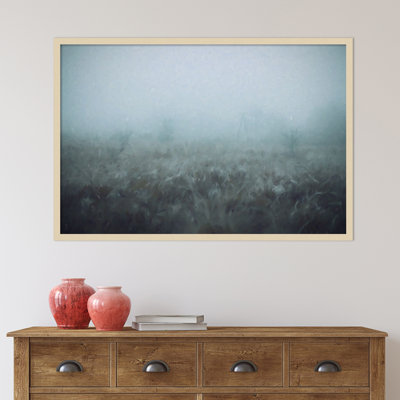 «Blue Mist» par Kim Curationa - impression encadrée