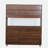 63 Inches W Large Kitchen Wall Cabinet, Freestanding Storage Cabinet Kitchen Cabinet, with 4 Doors, 4 Drawers, and Microwave Rack, Walnut Color