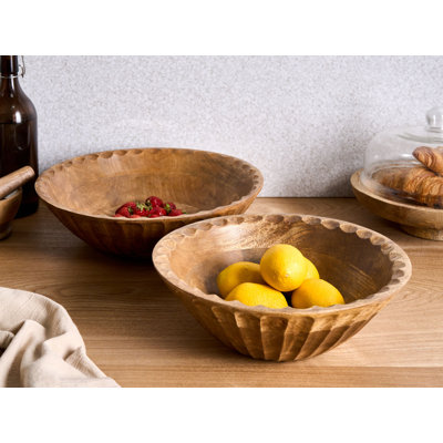 Handmade Metal Decorative Bowl - Set of 2