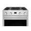 30 po. 4 brûleurs Stellari 5,0 pi³ Pi. Cuisinière à gaz autoportante professionnelle en acier inoxydable avec four à convection