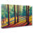 An Expressive Summer Forest - Wrapped Canvas Print-66684450