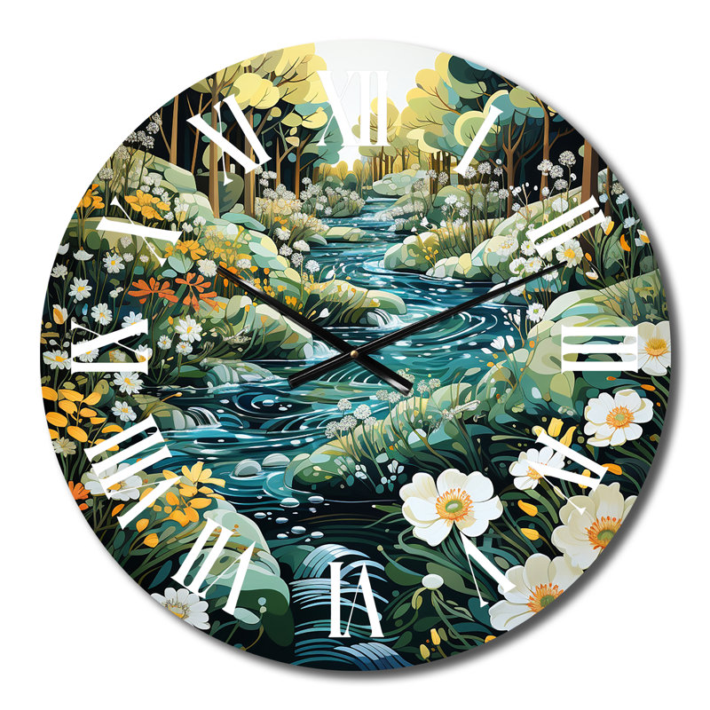 Horloge murale Chavaughn - Paysages, Petit