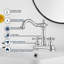 2-handle Bathroom Faucet with Drain Assembly-73110351
