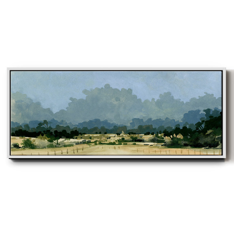 Wild Farmland I - toile encadrée, H 12 po x l 30 po