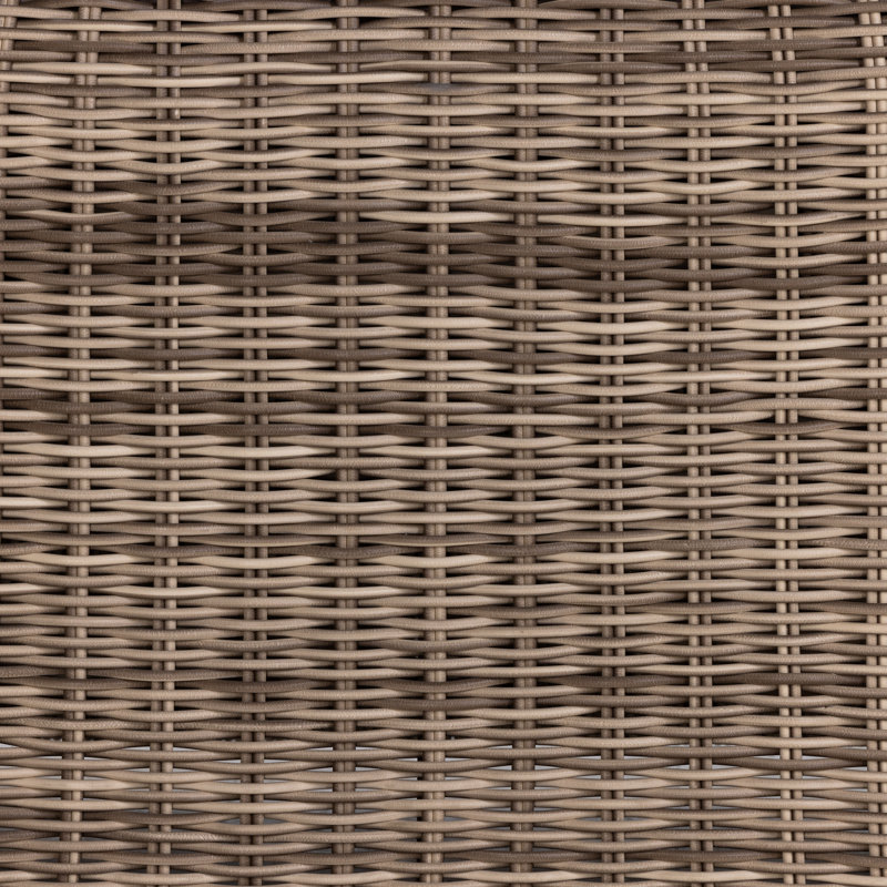 Messina Outdoor Teak Lounge Chair, White, Brown